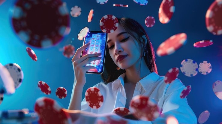 Para pemain menikmati platform betting dan casino mobile prajurittoto di perangkat mereka